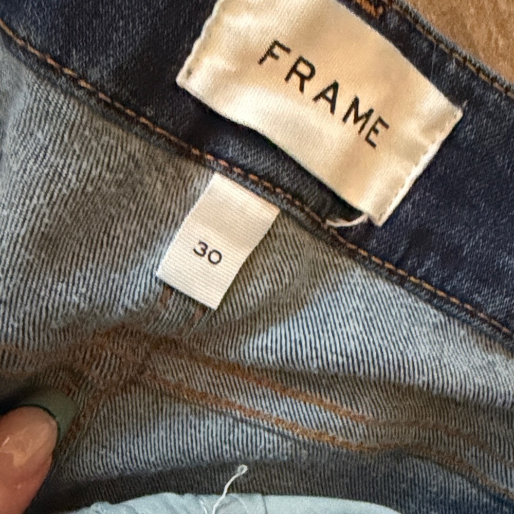 Frame Le Crop Mini Boot Mid-rise Jeans - Picture 10 of 11